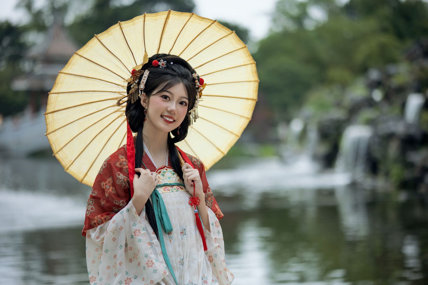 图片[3]-粉黛红唇大唐公主美艳如天-COS世界