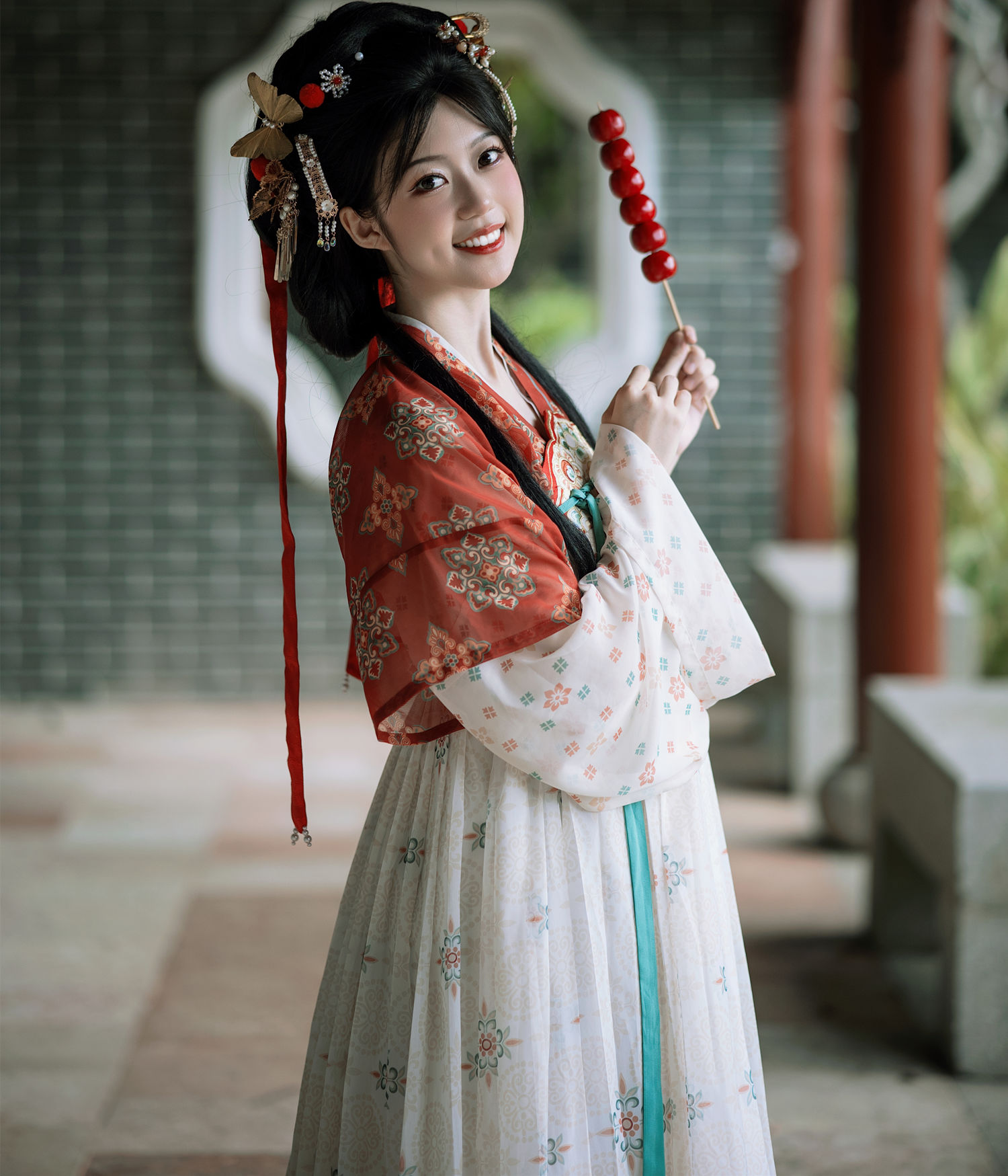 粉黛红唇大唐公主美艳如天-COS世界