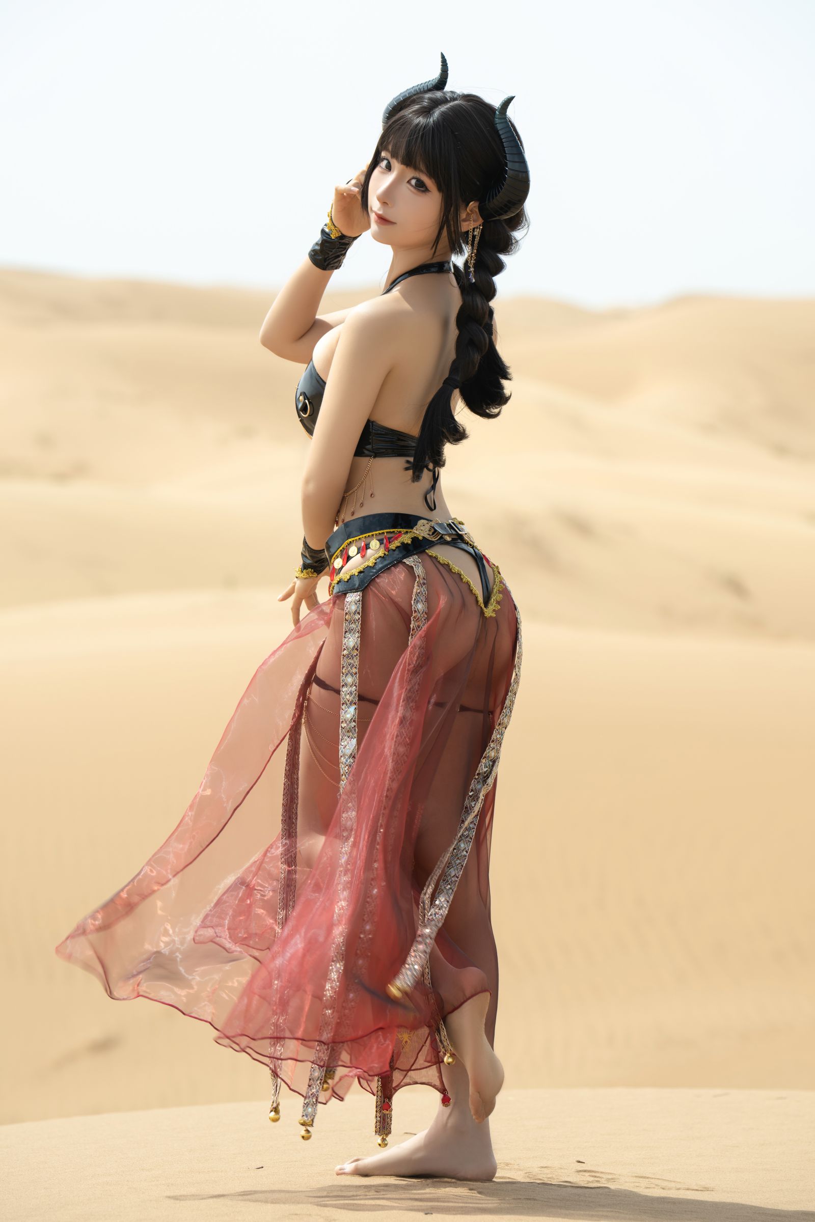 图片[3]-蠢沫沫 沙漠魅魔-COS世界