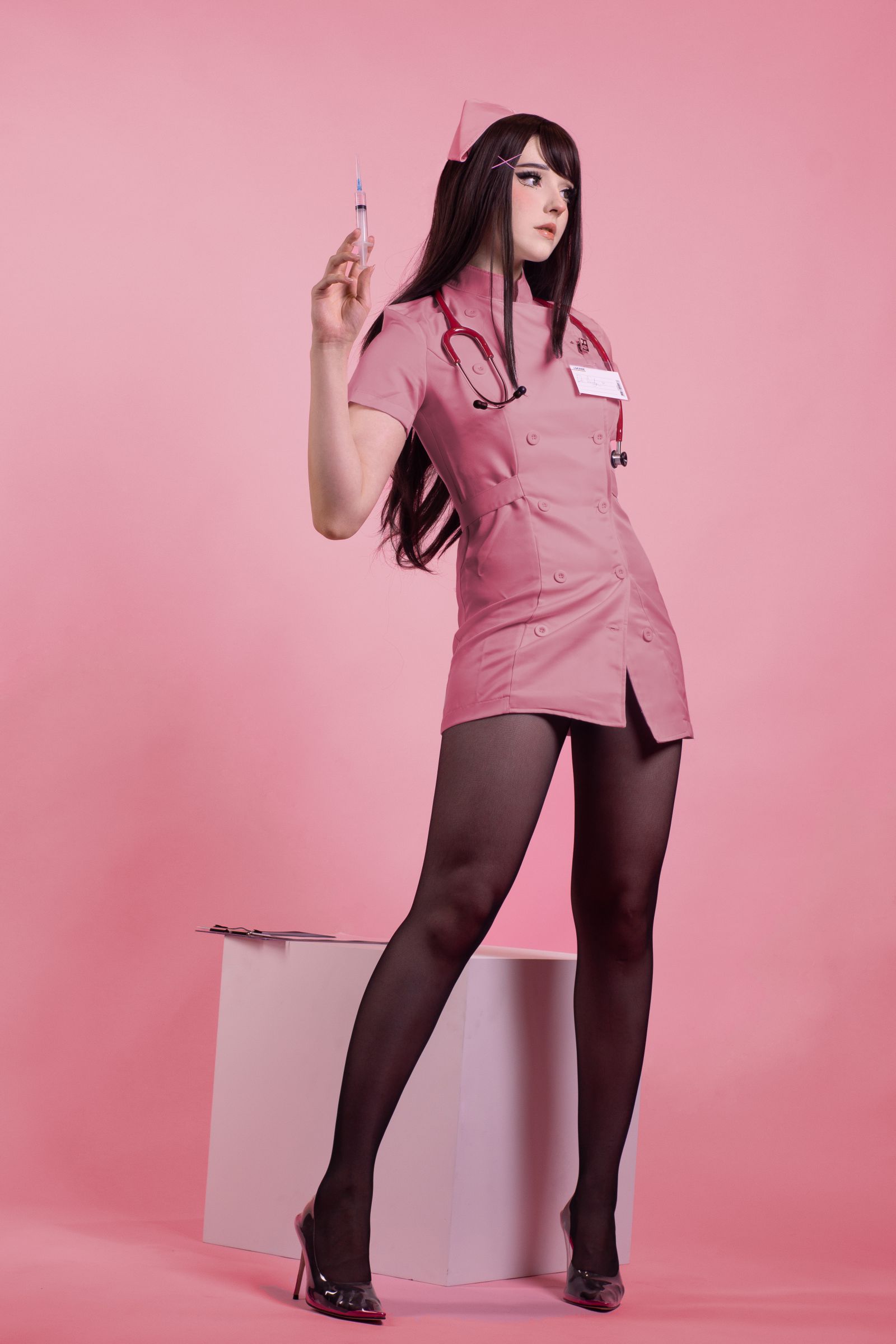 图片[5]-Candy Ball Pink Nurse-COS世界
