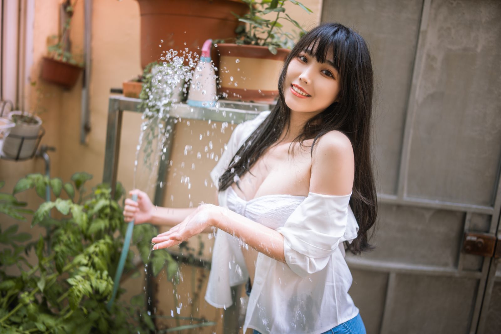 图片[4]-汪知子 夏日小院-COS世界