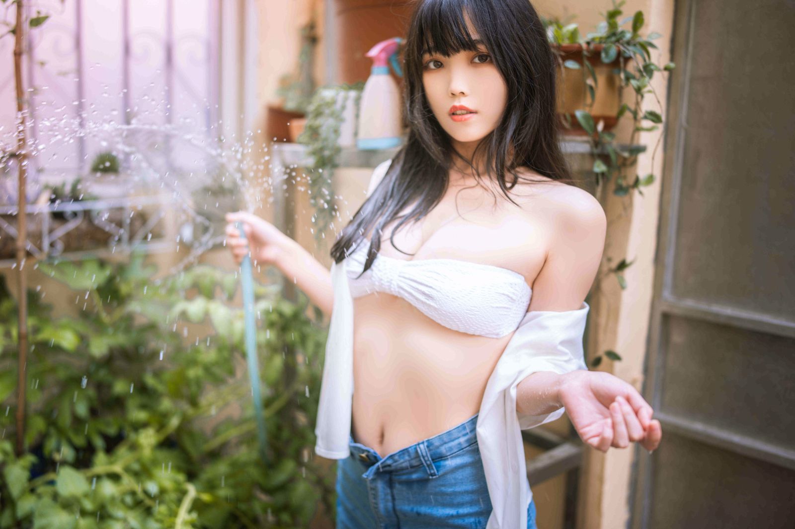 图片[2]-汪知子 夏日小院-COS世界