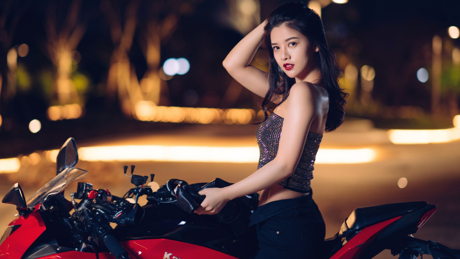 图片[3]-甜辣机车 娇弱少女的酷姐范-COS世界