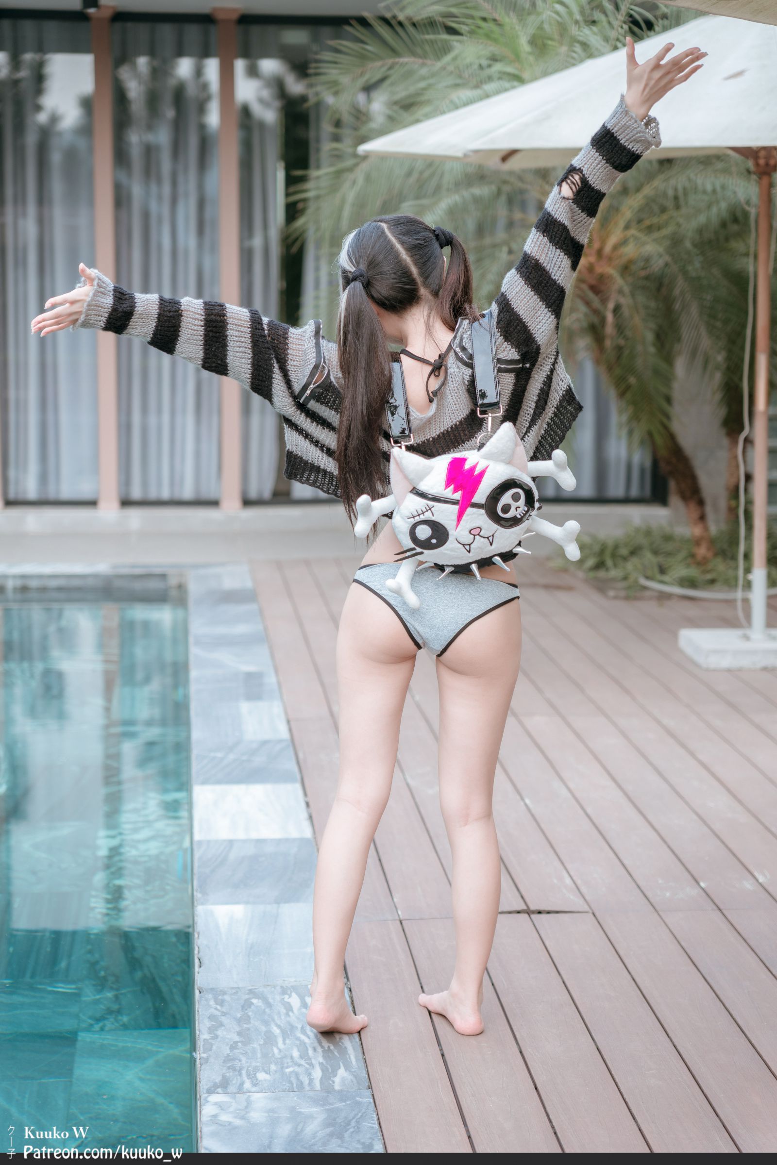 图片[2]-KuukoW Grey Bikini-COS世界