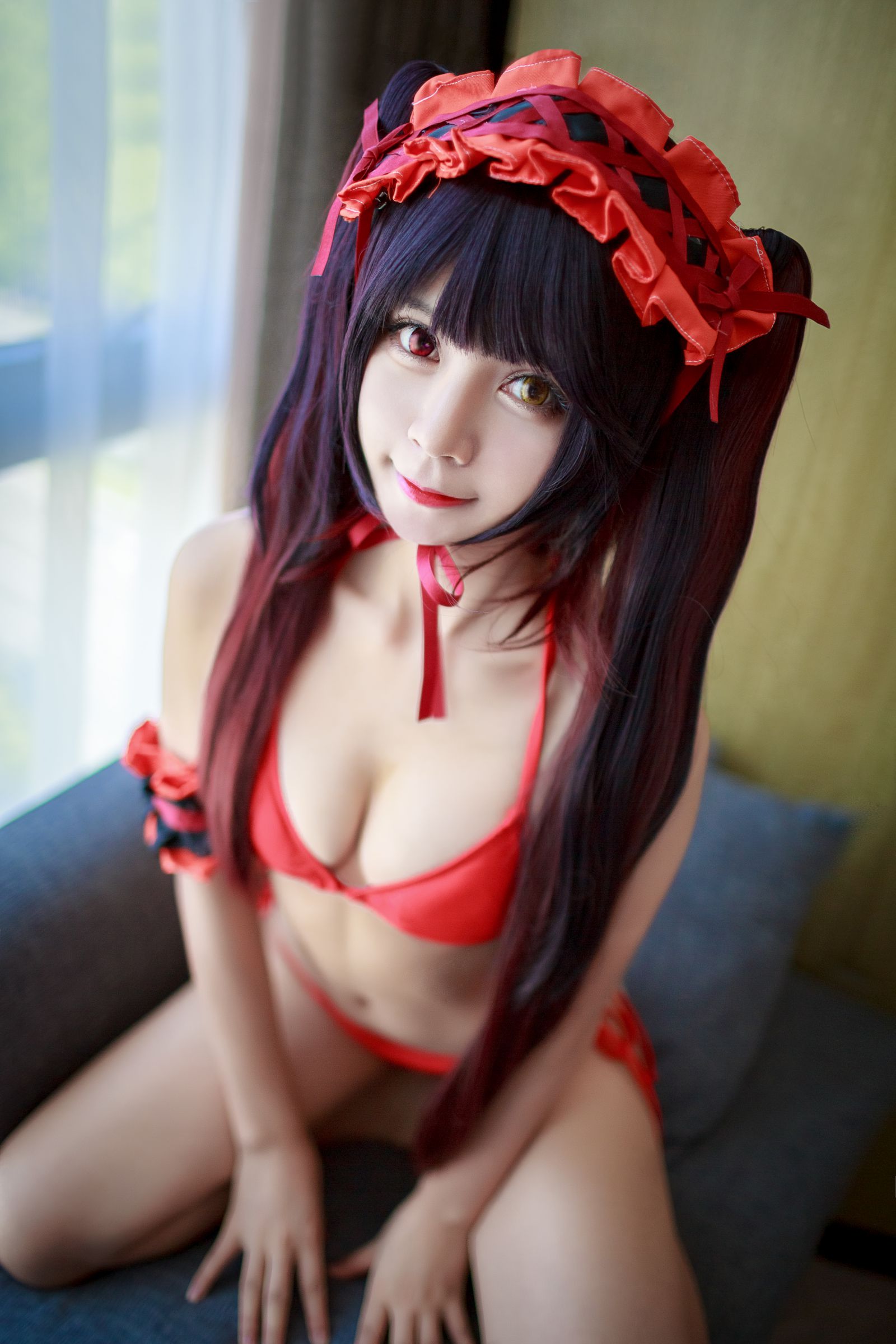 图片[4]-AkI 狂三泳装-COS世界