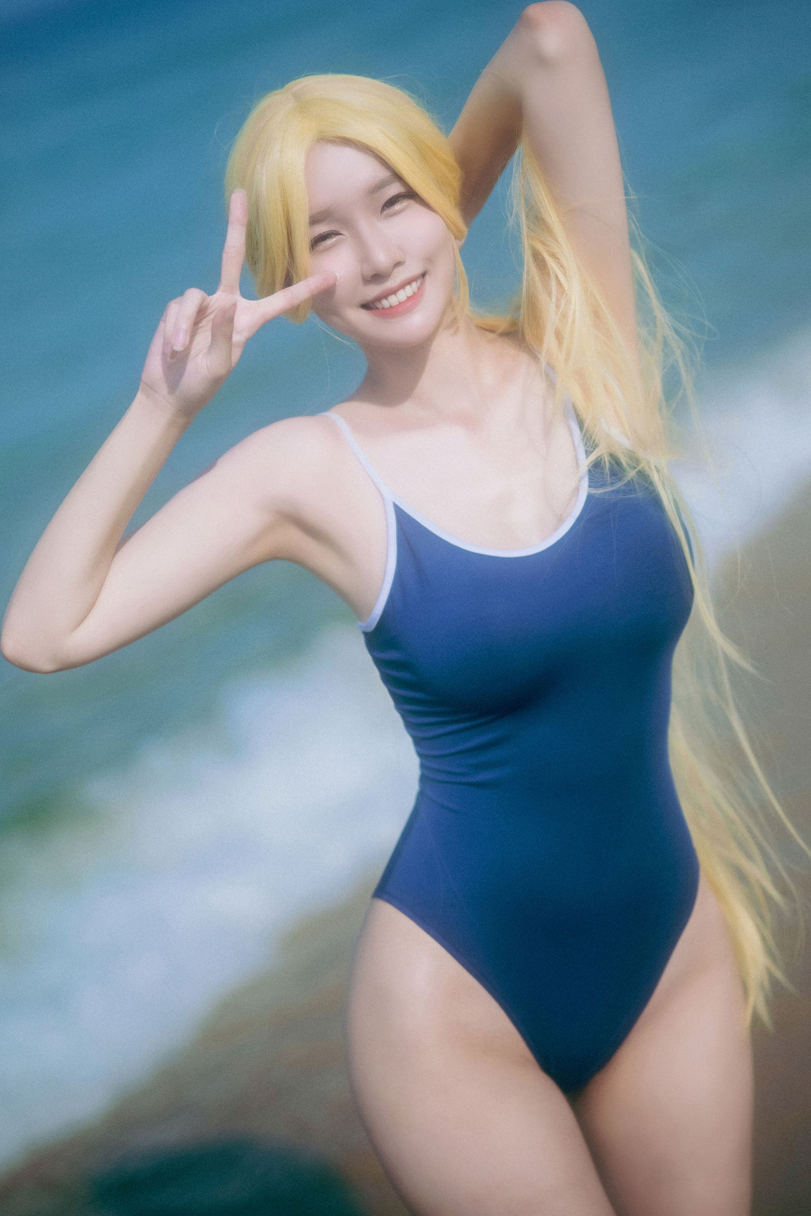 PINK RIBBON Ahrin Meet me in the summer-COS世界