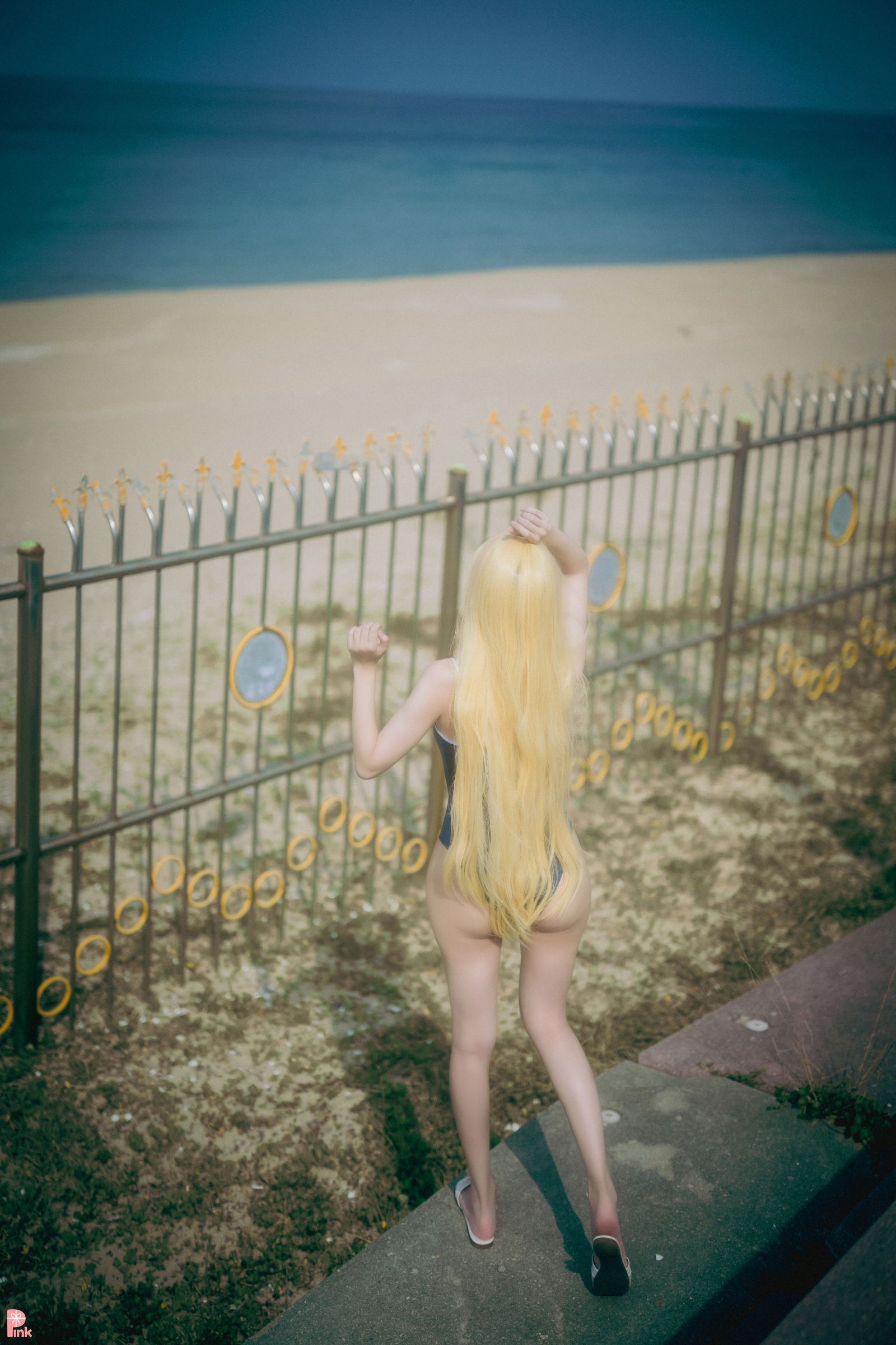 图片[4]-PINK RIBBON Ahrin Meet me in the summer-COS世界