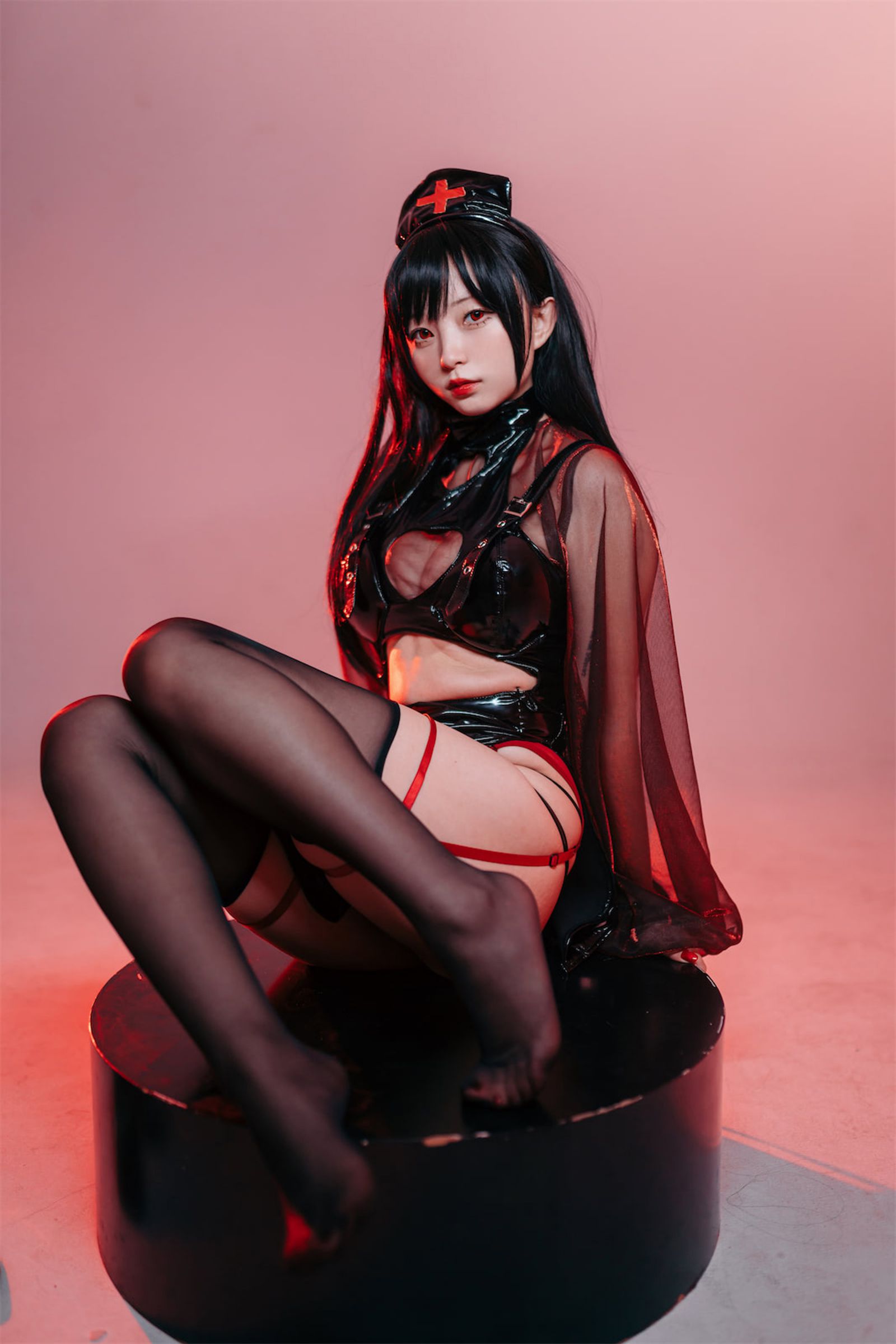 图片[3]-花铃 猩红护士-COS世界
