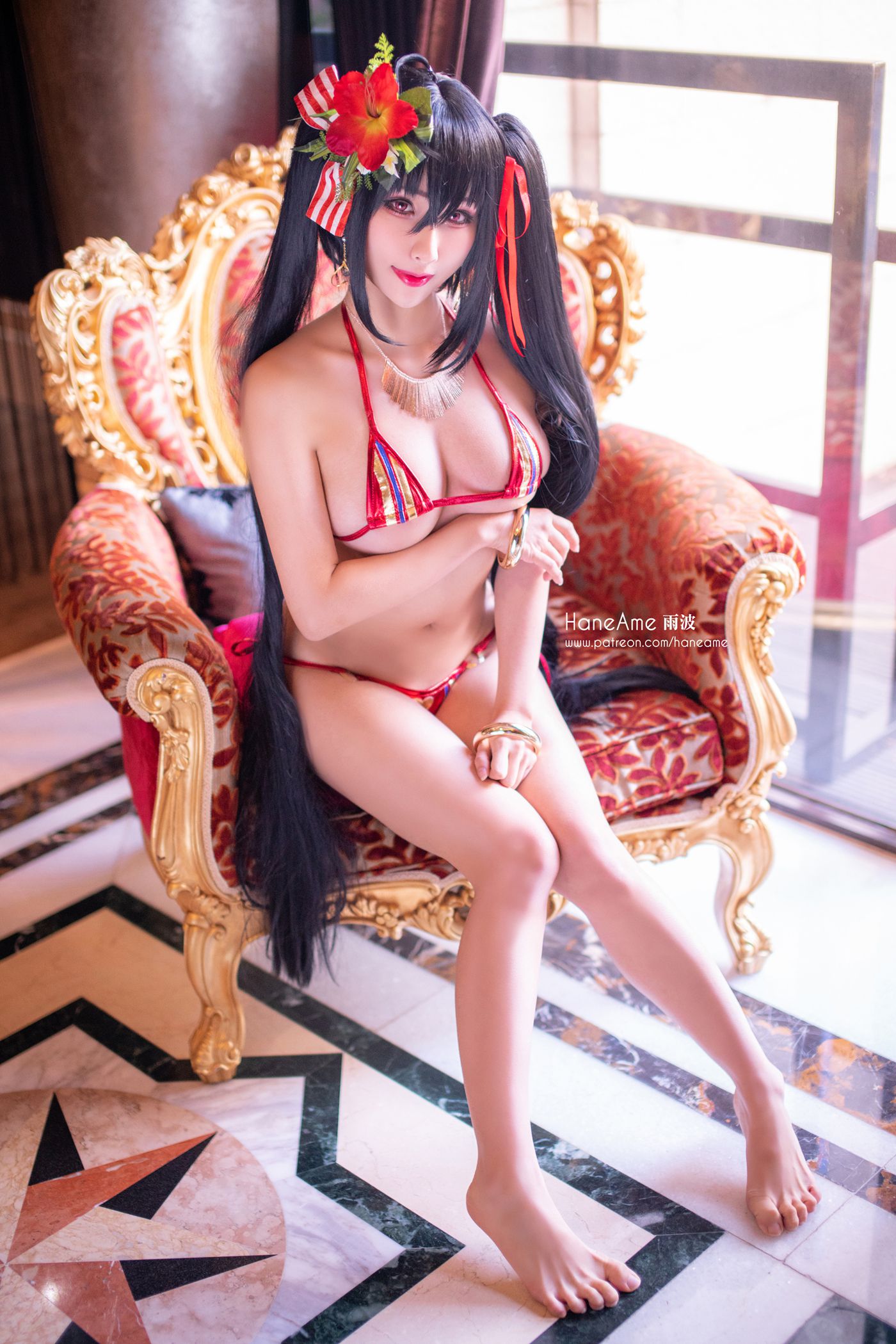 图片[5]-Hane Ame Taihou bikini Azur Lane-COS世界