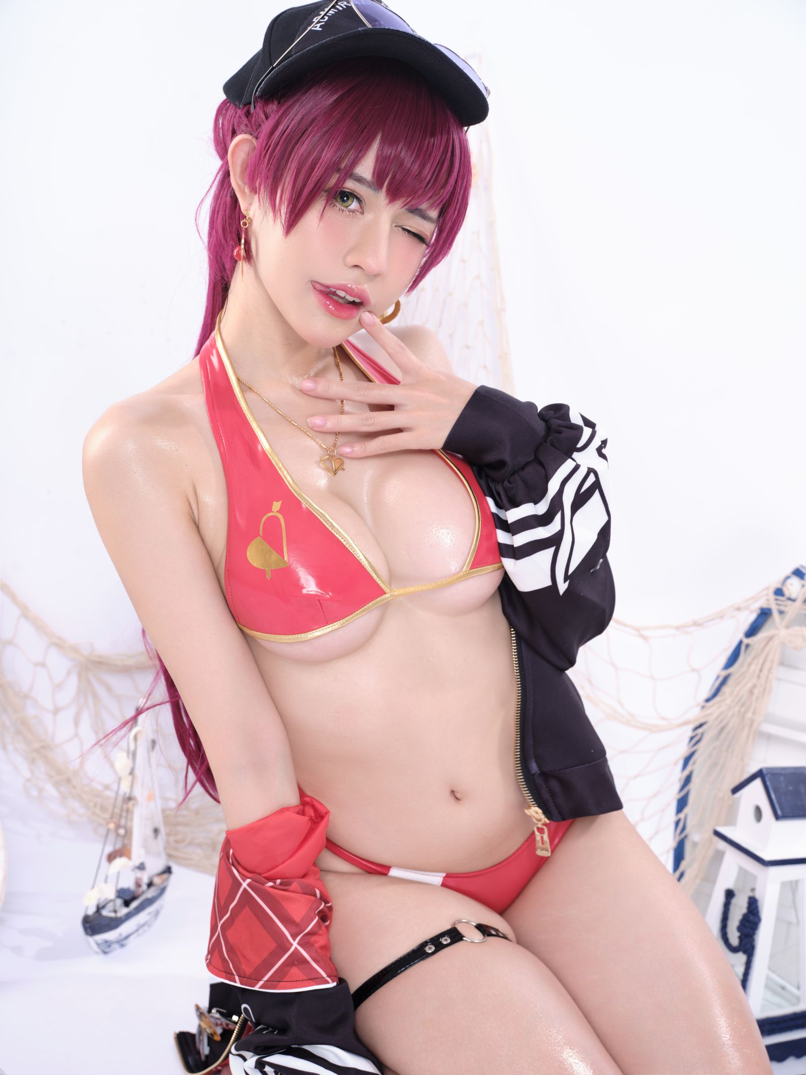 图片[4]-Hoshou Marine Swimwear Hololive-COS世界