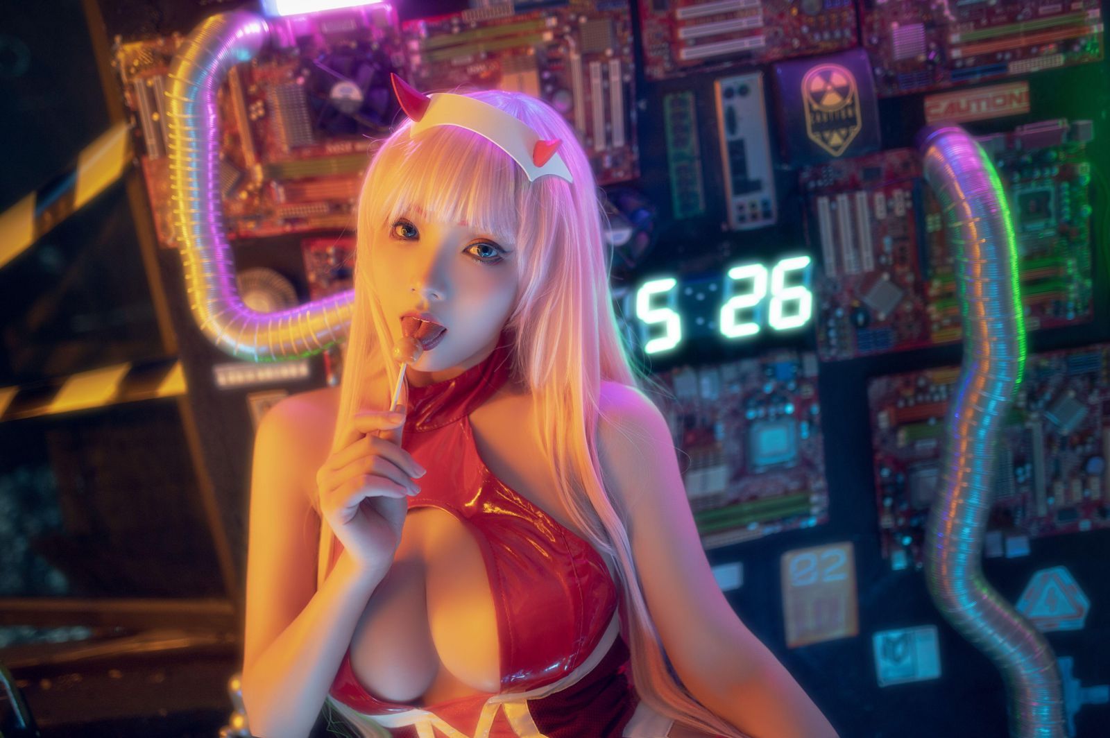 图片[4]-立花花 赛博驾驶服-COS世界