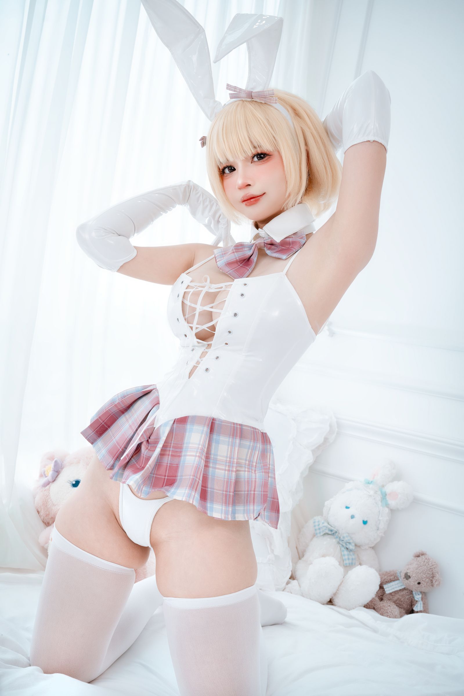 图片[5]-Azami White Bunny Girl-COS世界