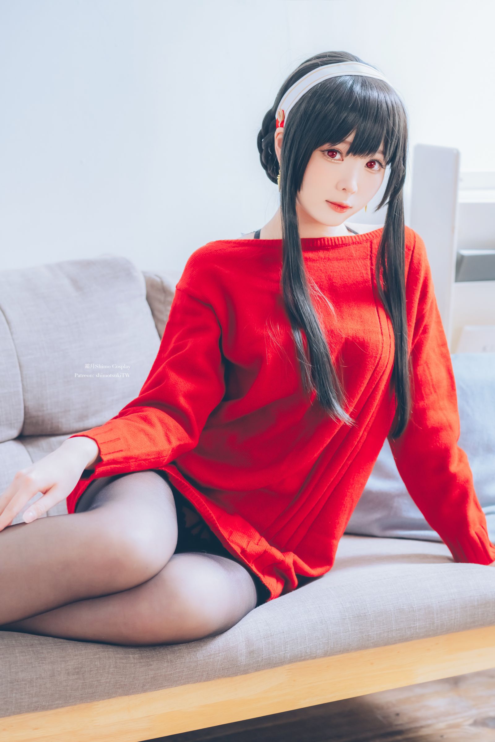 图片[4]-Yor Forger Red Sweater-COS世界