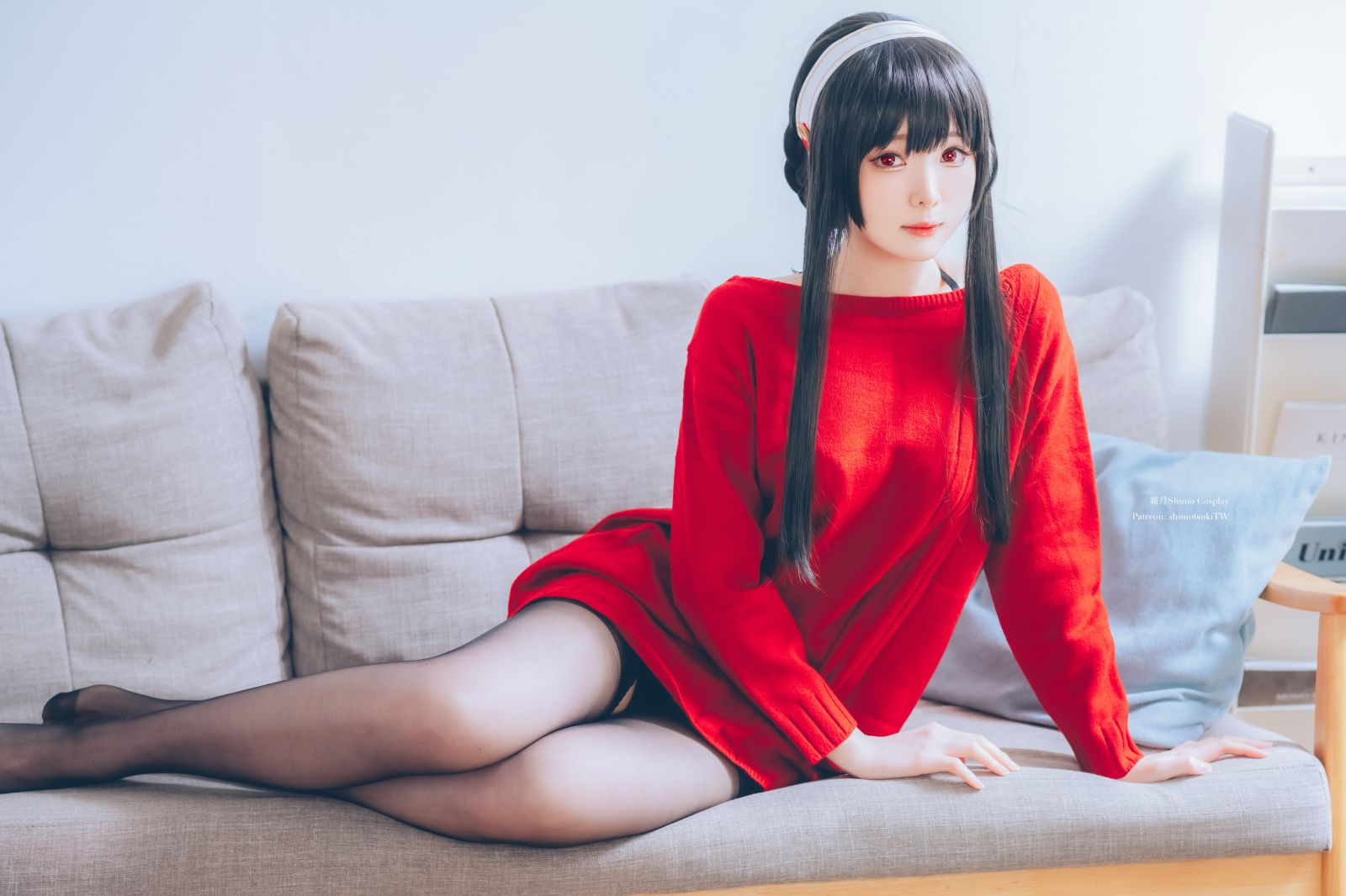 图片[3]-Yor Forger Red Sweater-COS世界