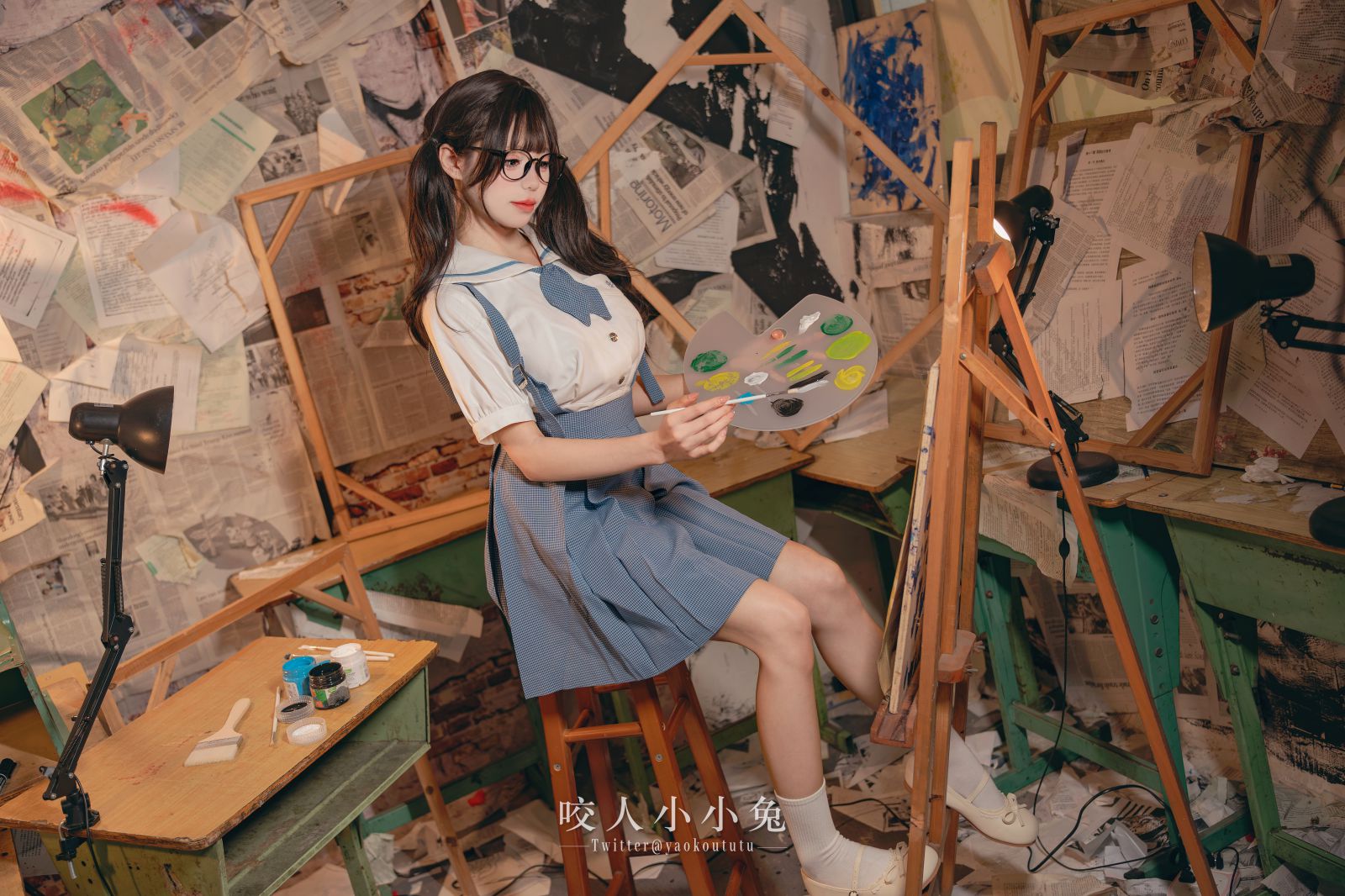 图片[5]-咬一口兔娘 未成名画作-COS世界