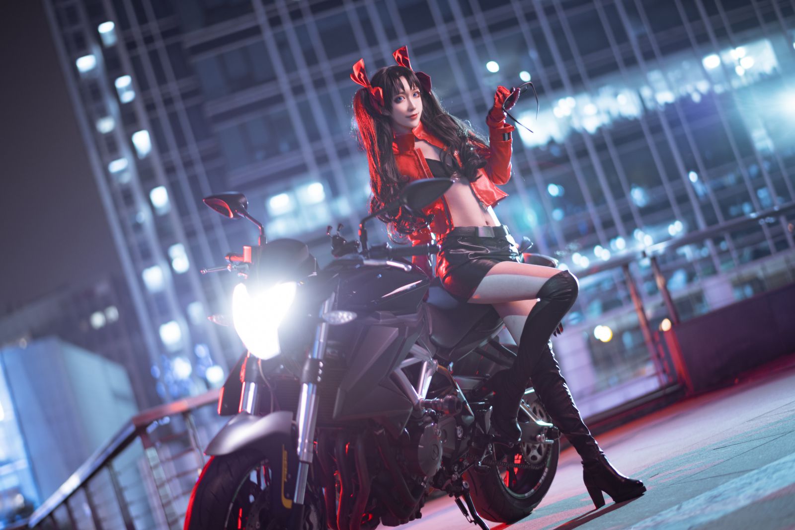 图片[3]-翎柒写真 机车凛-COS世界