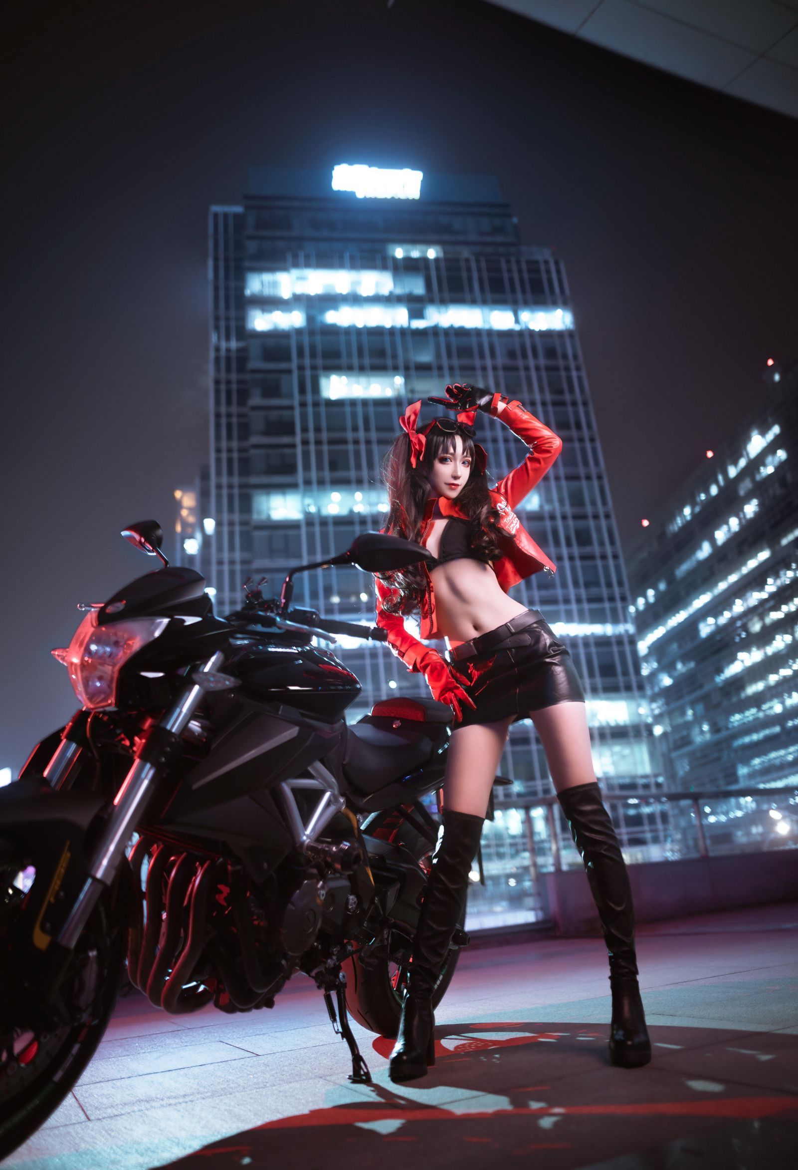 图片[2]-翎柒写真 机车凛-COS世界