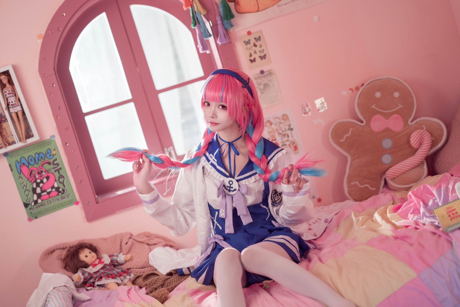 图片[2]-湊阿库娅 私服-COS世界