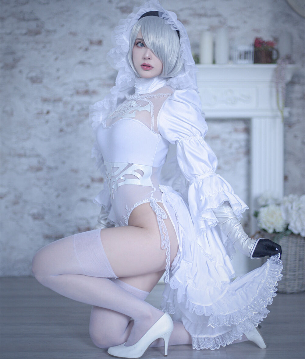 Misaki Sai White Bride-COS世界