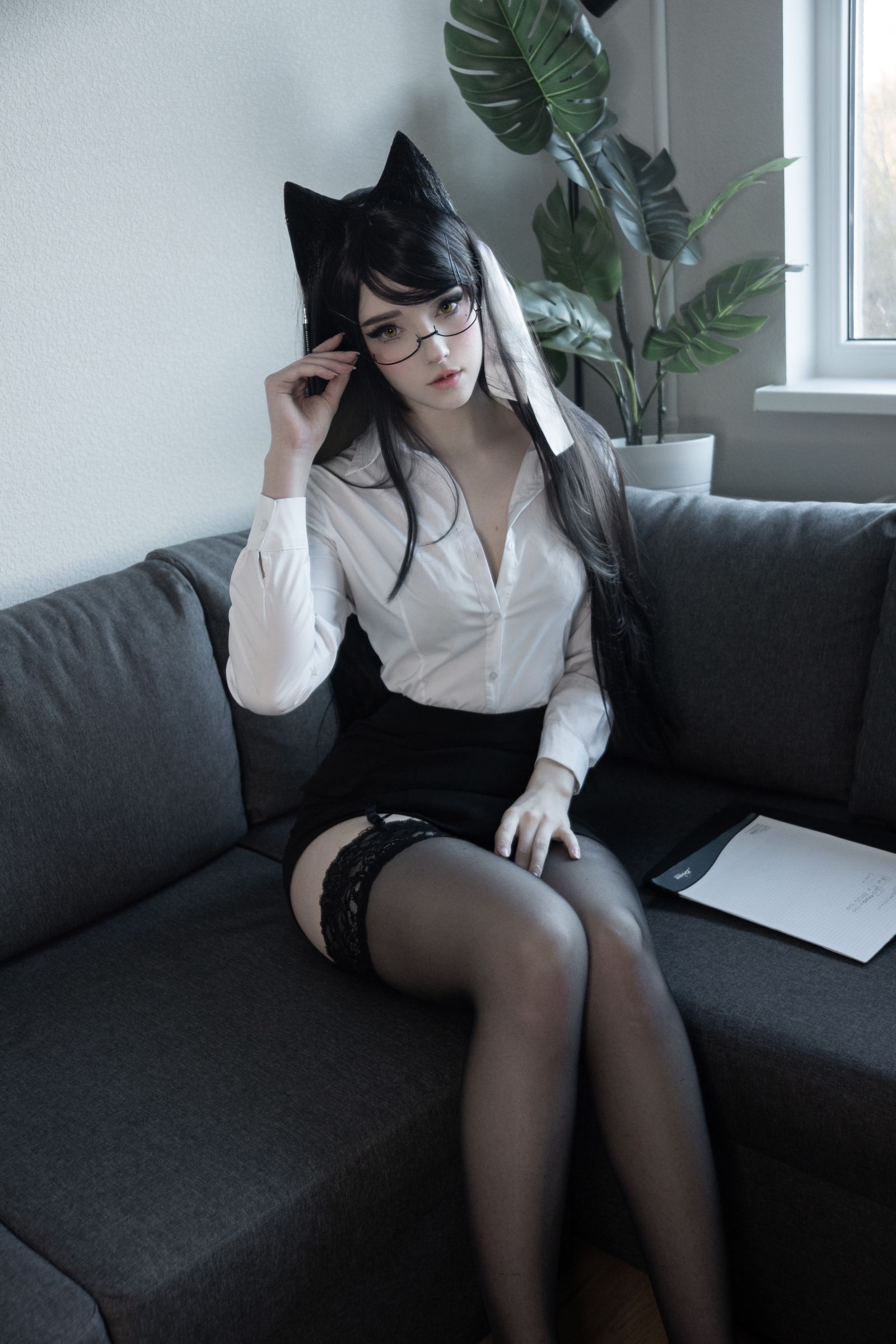图片[4]-Candy Ball Secretary Atago-COS世界