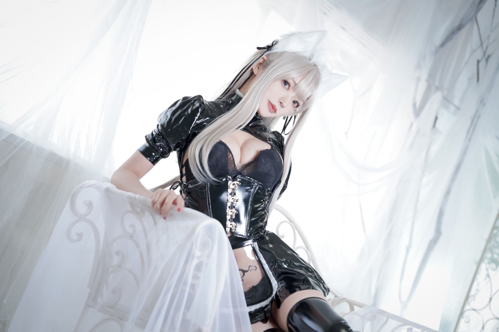 图片[5]-絶対領域 KEMOMIMI WHITE 女仆-COS世界