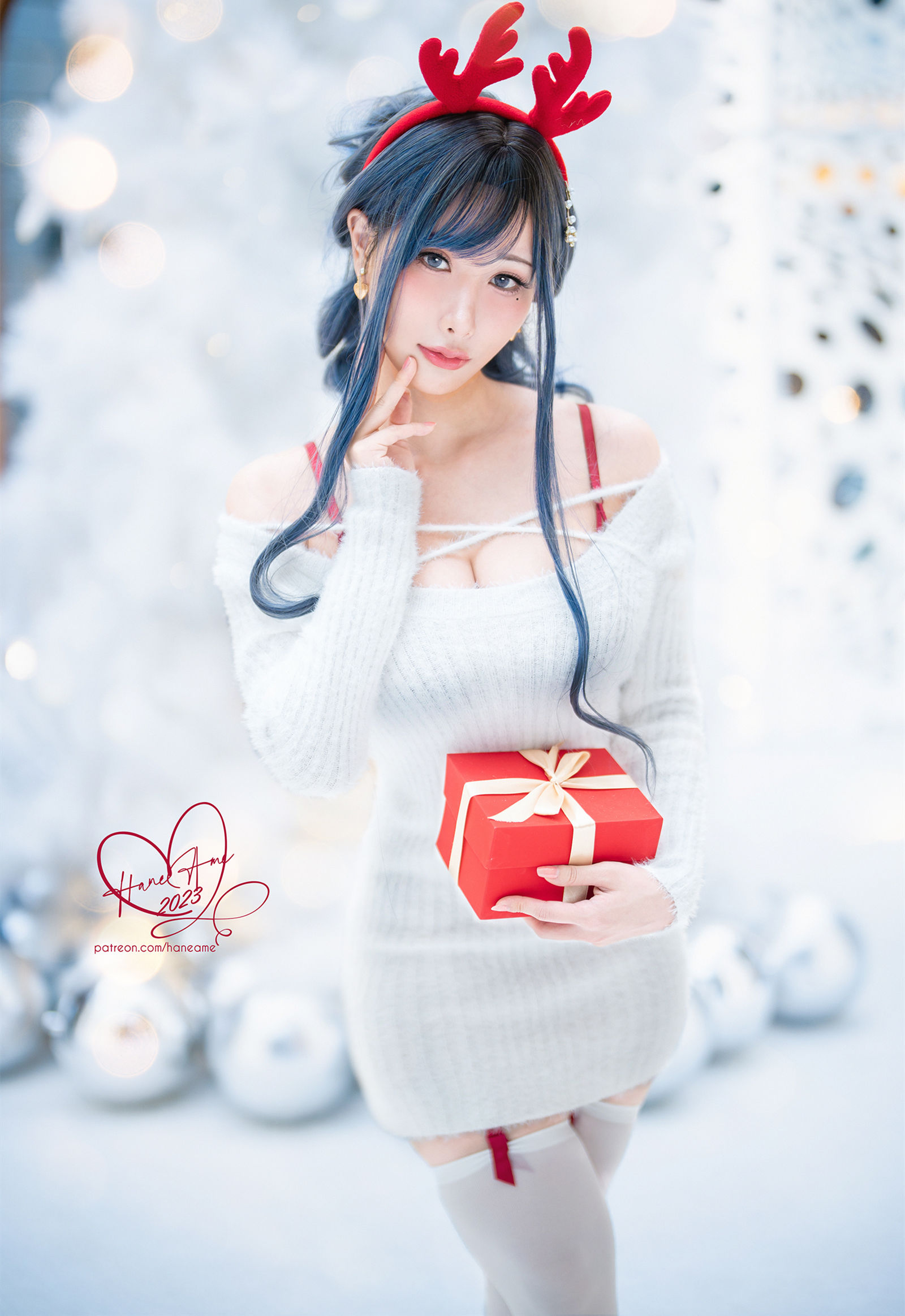 White Christmas Moose Onesan-COS世界