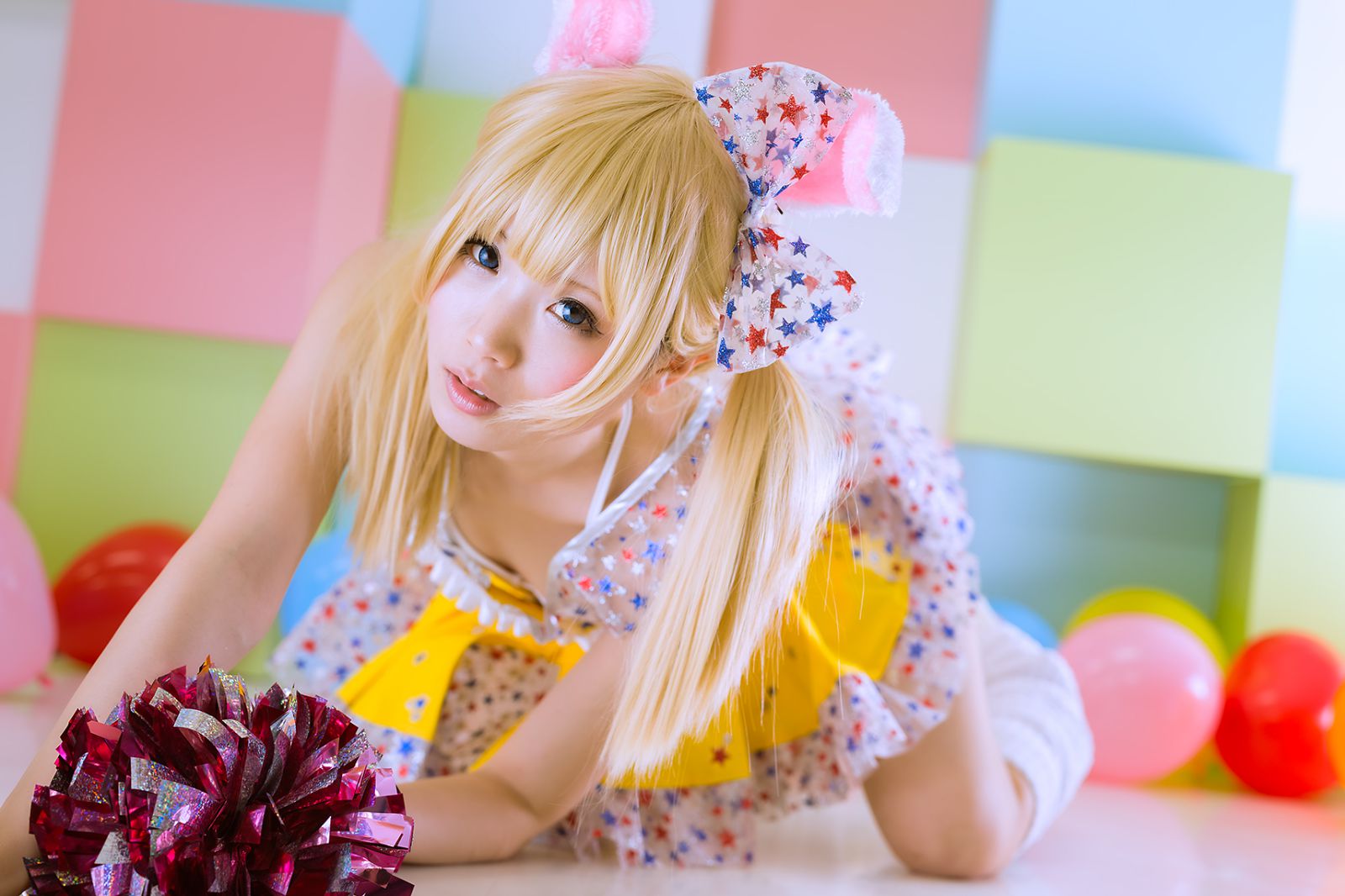 图片[2]-うさみみっくすチアガール-COS世界