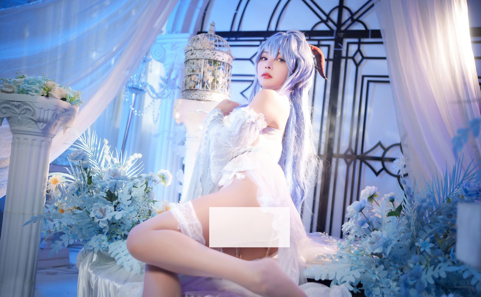 图片[3]-苏嫣嫣 甘雨花嫁-COS世界