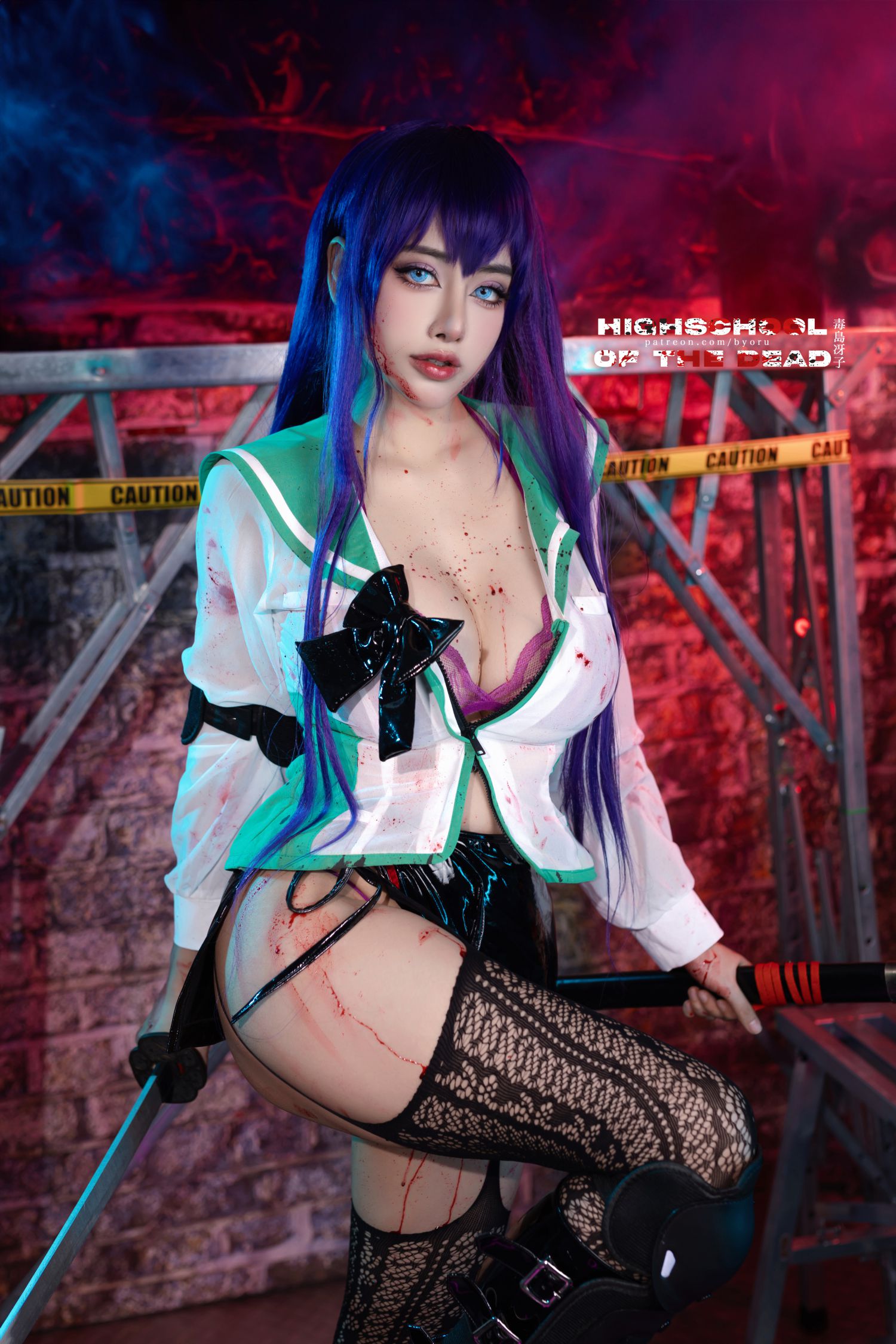 图片[3]-Byoru Saeko Busujima-COS世界