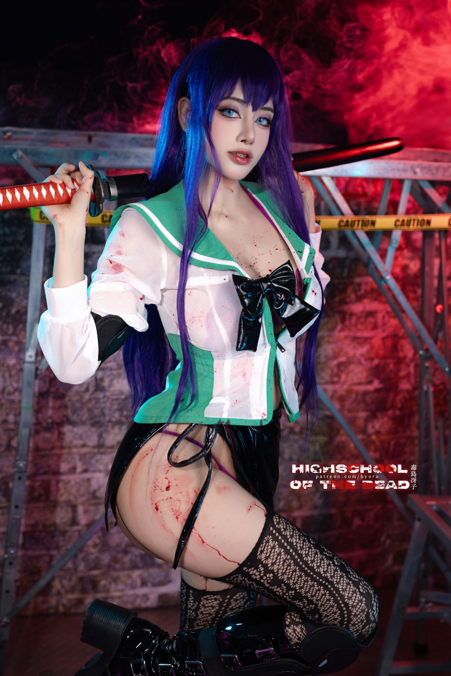 图片[2]-Byoru Saeko Busujima-COS世界