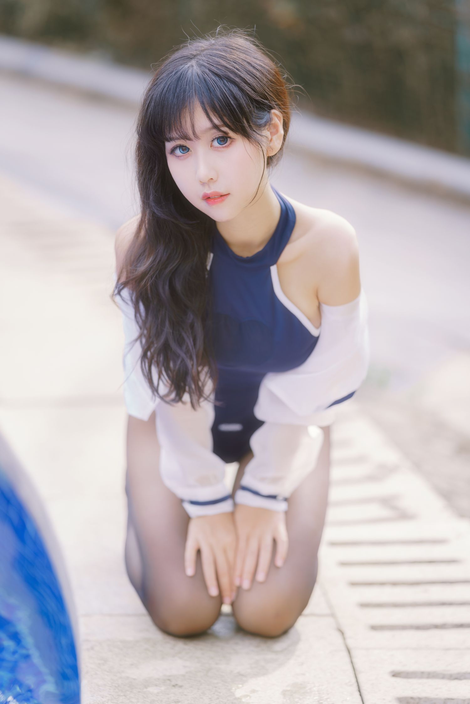 图片[2]-萌芽儿 泳池水着-COS世界