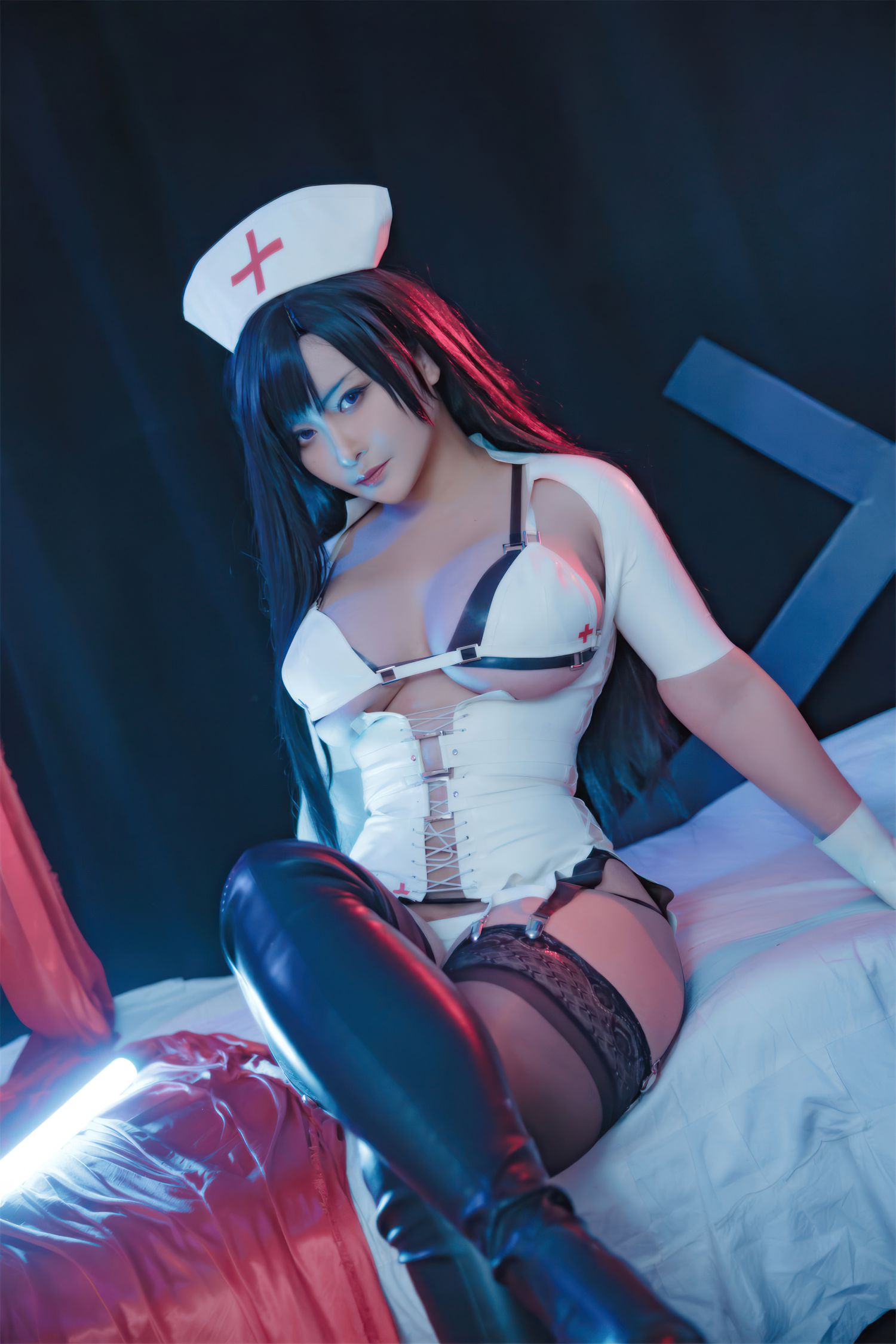 图片[2]-LoLiSAMA 蒂法护士-COS世界