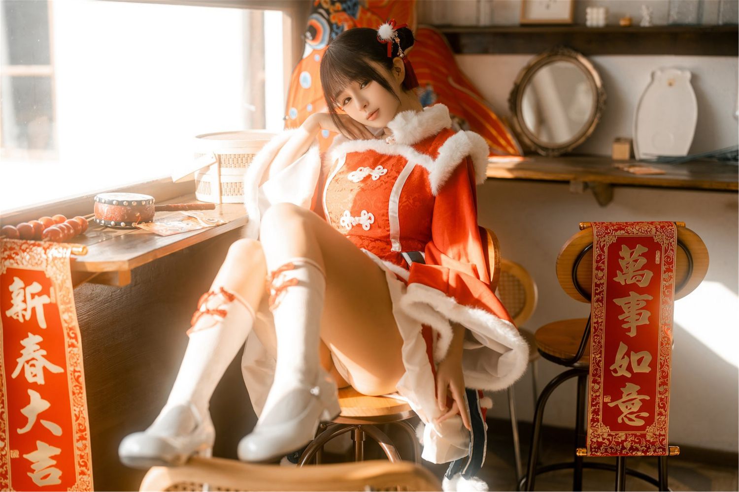 图片[3]-桜井宁宁 龙年新年篇-COS世界