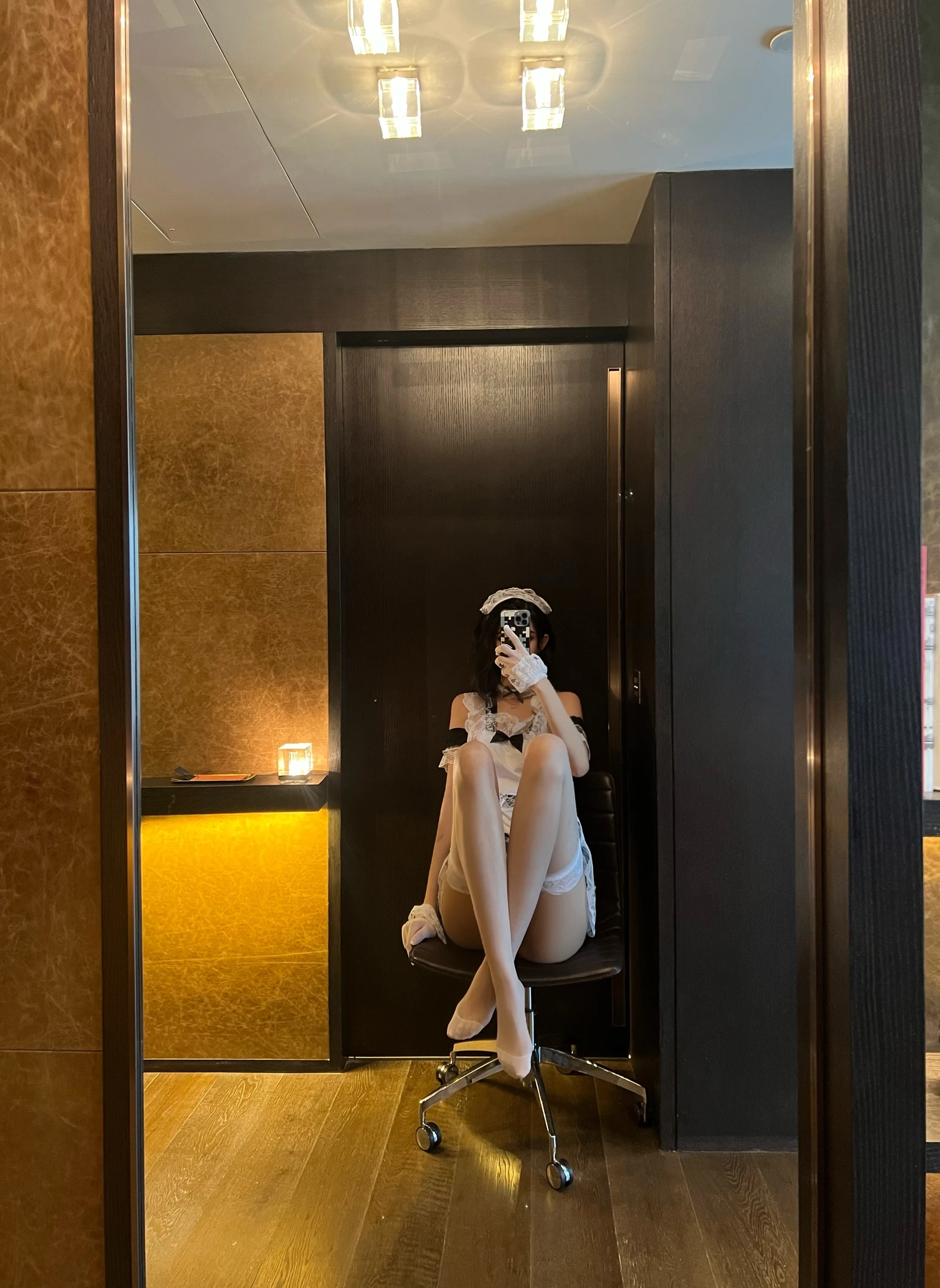 图片[5]-白丝女仆超性感套装-COS世界