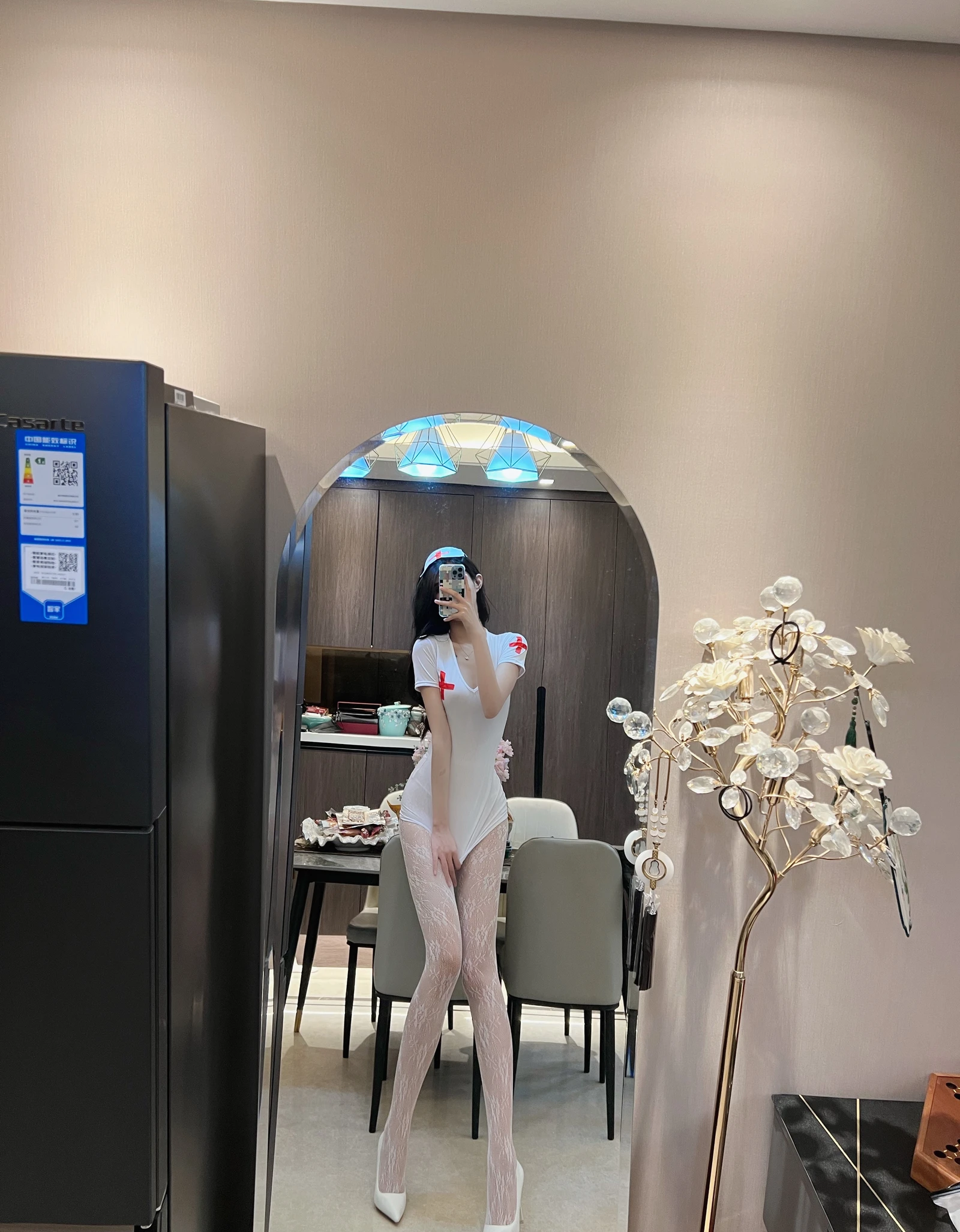 图片[4]-葛征 护士白丝袜-COS世界