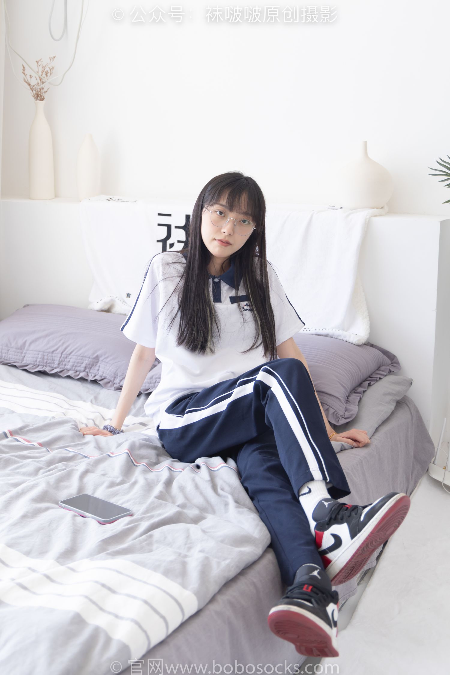 图片[5]-袜啵啵 稚予校服裤里丝-COS世界
