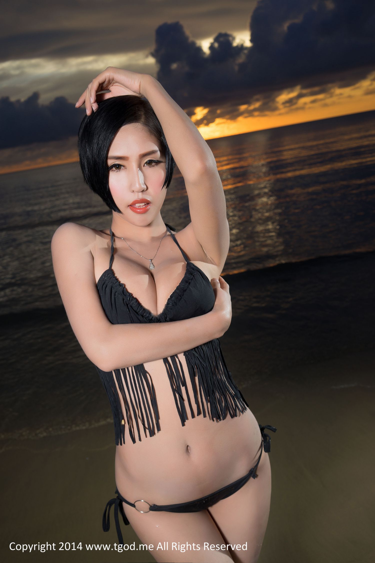 图片[3]-娜依灵儿 红色情趣-COS世界