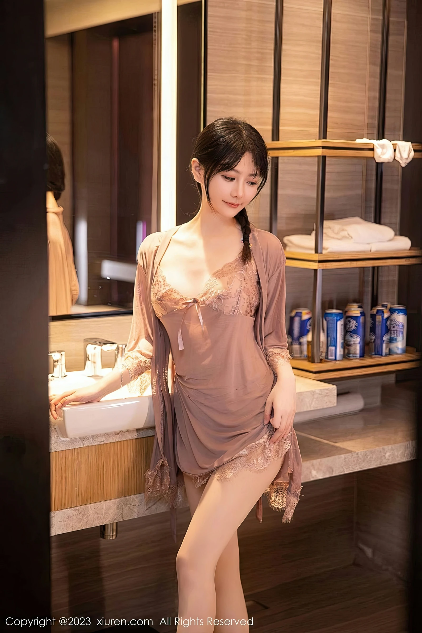 图片[4]-秀人网 No.6558 谢小蒽-COS世界