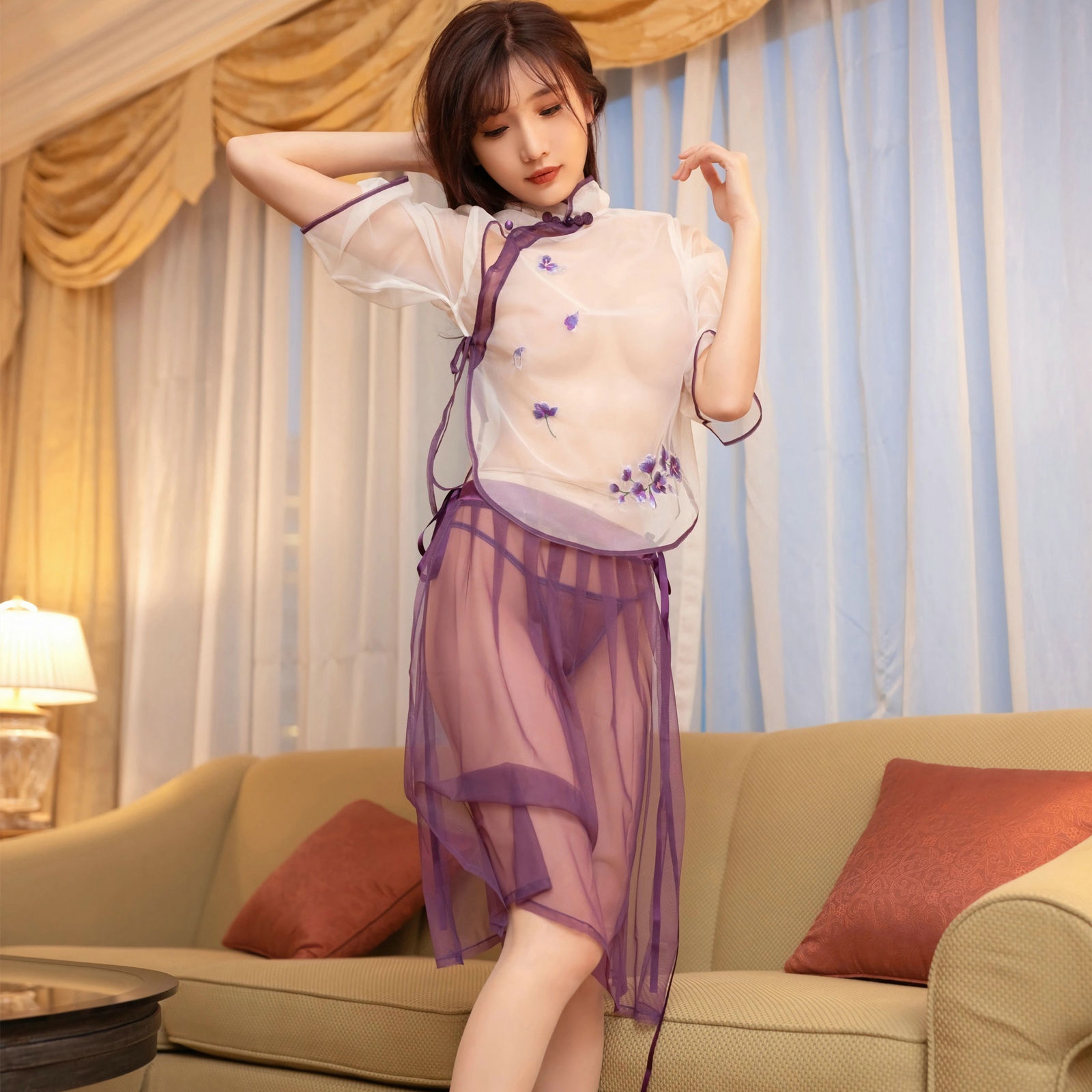秀人网 No.6608 陆萱萱-COS世界
